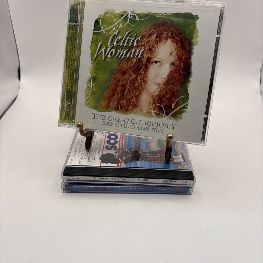 Lot of 3 CDs~Celtic Women/Celtic Woman Journey/The Bagpipes & Drums of Scotland